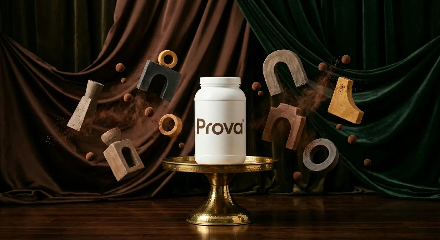 Bote de Prova Cacao Tostado sobre base de latón con cortinas de terciopelo